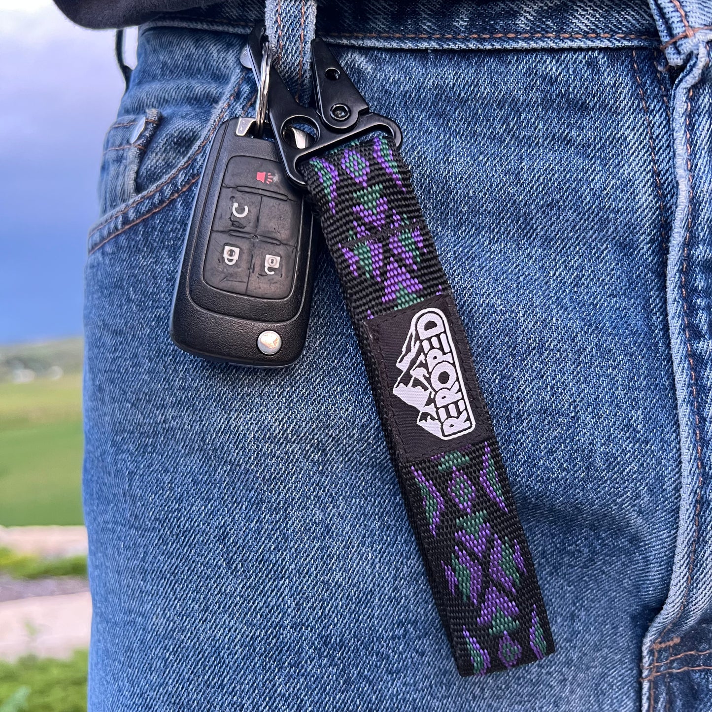 Trail Keychain │ Sapphire Mountains